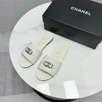 CC 25 Mule Sandals White Sheepskin 368801