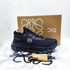 CLOUDTILT SNEAKER IN BLACK RECYCLED POLYESTER
