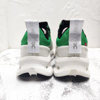 CLOUDTILT 2.0 SNEAKER EMERALD GREEN MIX PALE GRAY CALFSKIN AND BREATHABLE MESH