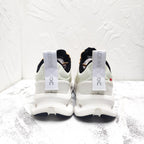 CLOUDTILT 2.0 SNEAKER PALE GRAY MIX PALE ORANGE CALFSKIN AND BREATHABLE MESH
