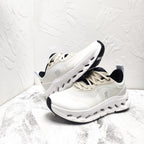 CLOUDTILT 2.0 SNEAKER PALE GRAY CALFSKIN AND BREATHABLE MESH