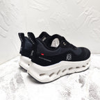 CLOUDTILT 2.0 SNEAKER IN BLACK CALFSKIN AND BREATHABLE MESH