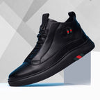 GG Men's Boot Sneaker Black Cowhide 522592