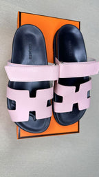 HM Men's Chypre Slide Pink Cowhide 540209