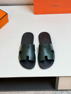 HM Men's Izmir Slide Midnight Cowhide 609776