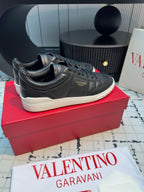 Upvillage Sneaker In Calfskin Leather Black 825008