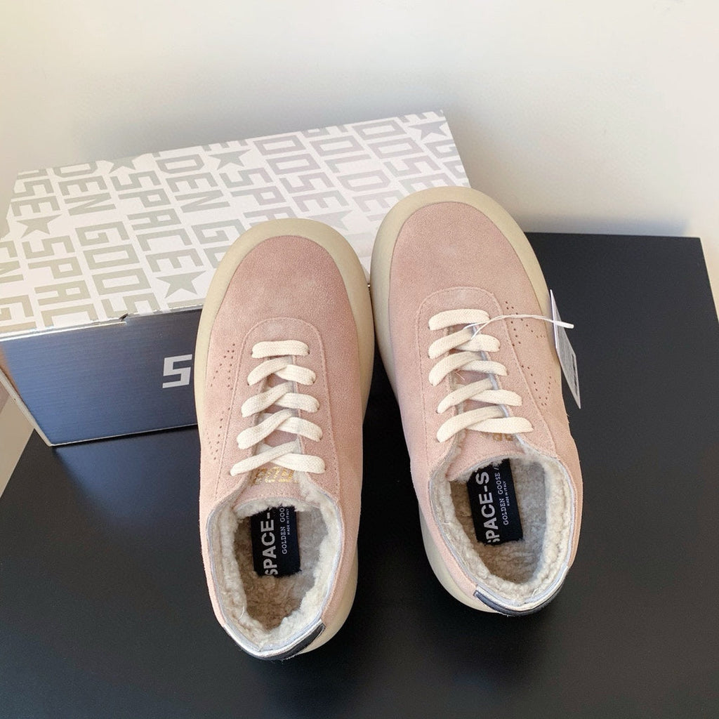 SPACE-STAR CUBE SNEAKERS IN PINK SUEDE