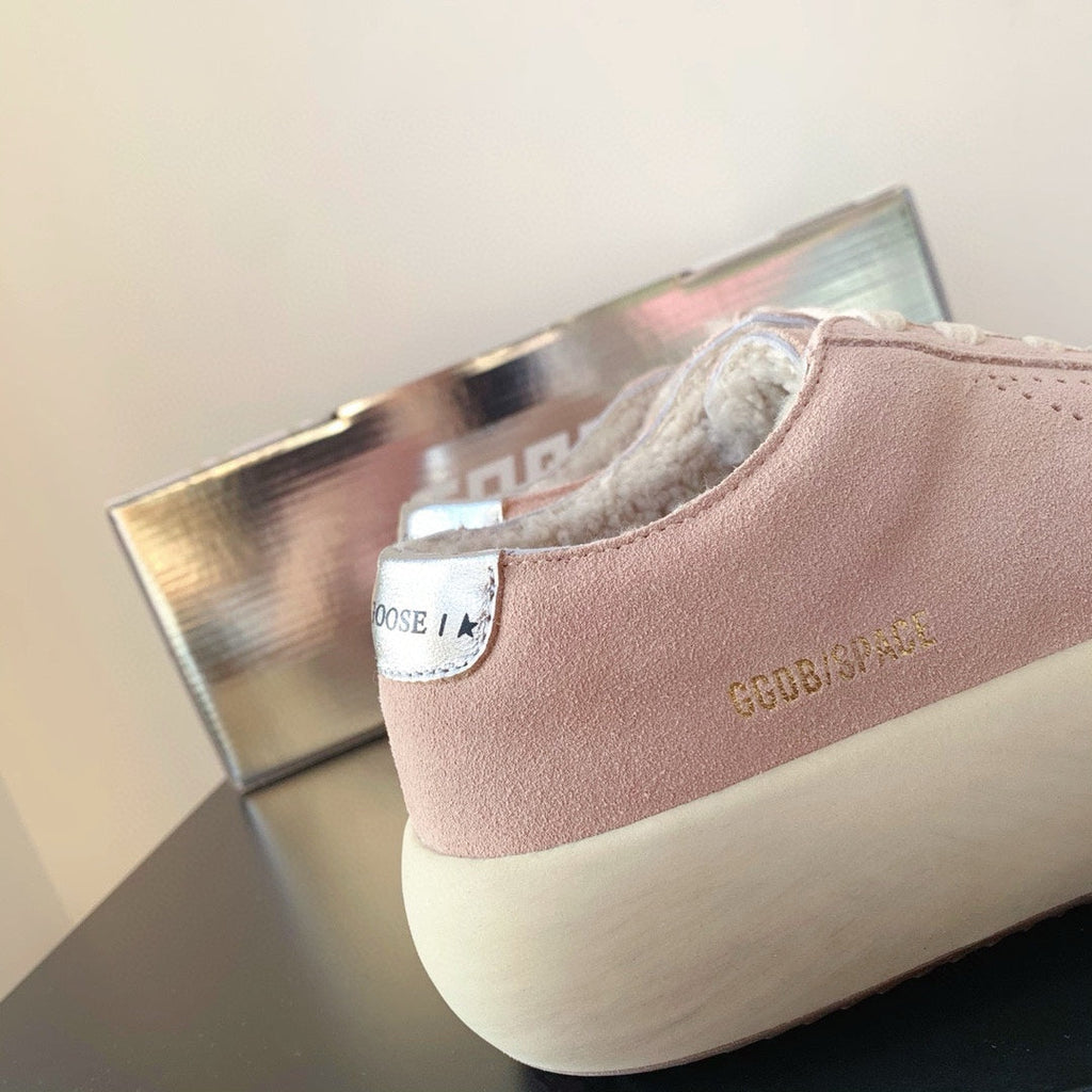 SPACE-STAR CUBE SNEAKERS IN PINK SUEDE