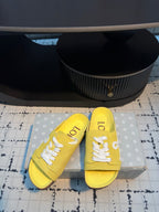 Loewe x Birkenstock Slide Yellow Cowhide Suede