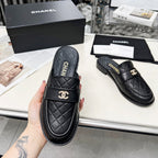 CC 25 Mule Black Cowhide 338675