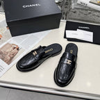 CC 25 Mule Black Patent Cowhide 338677