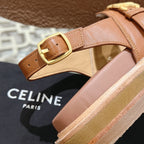 TIPPI TRIOMPHE SANDAL IN BRONZE BROWN CALFSKIN