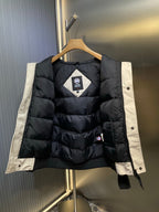 C. Goose Bomber Jacket Ivory White Polyester 0035