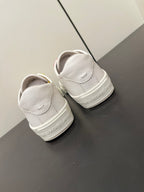 LP CLASSIC BISCUIT SNEAKERS WHITE WITH MULTI-COLOR LACES CALFSKIN