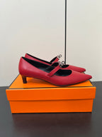 HM 25C Kiara 40 Pump Red Calfskin 210274