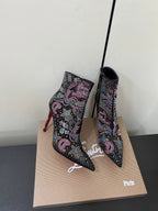 CL Hot Chick Starlight Ankle Boots 10.5 Suede 618912