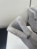 Brunello Cucinelli Snow Boots Grey Suede 619500