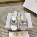 CD 30M Slide Sliver Calfskin 543737