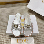 CD 30M Slide Sliver Calfskin 543737