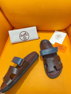 chypre rough h blue calfskin