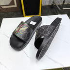 GG Men's Slide Black Sheepskin 535395