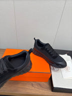 HM Bouncing Sneaker Black Fabric 213528