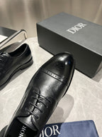 CD Derby Men’s Loafer Black Glossy Cowhide 112674
