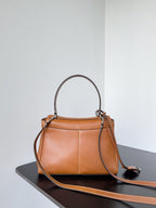 Balenciaga  Rodeo 35 bag brown lambskin