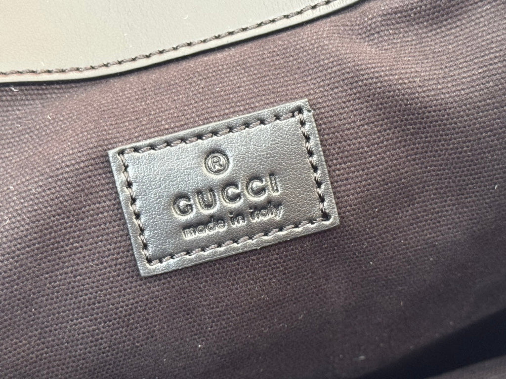 Gucci Backpack Grey mix Black Leather 248429