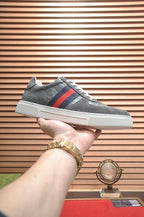 GG Men's ACE Sneaker Grey Suede Sheepskin 526171