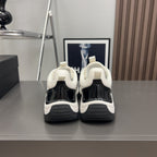 CC Sneaker White Quilted Cowhide