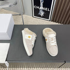 CD Star Sneaker In Light Brown Grey Suede 996000