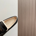 CD Loafer In Black Cowhide 996003