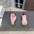 BALLET RUNNER 2.0 IN PINK PASTEL SUEDE AND LYCRA FABRIC