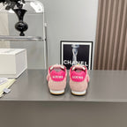 BALLET RUNNER 2.0 IN PINK PASTEL SUEDE AND LYCRA FABRIC