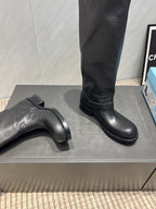 Prada 25 Boot 30mm Black Cowhide 501663