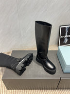 Prada 25 Boot Black Cowhide 501667