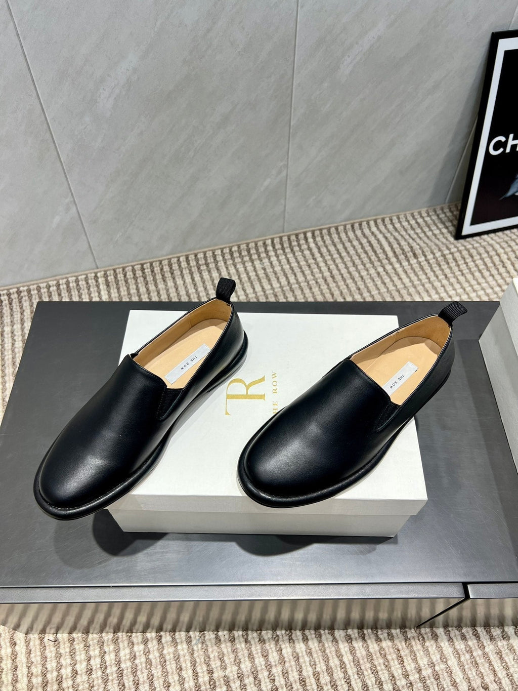 The Row 2025 Loafer Black Cowhide 540485