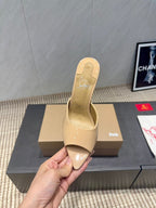 CL Miss Z 100 Mule Beige Patent Leather 539722