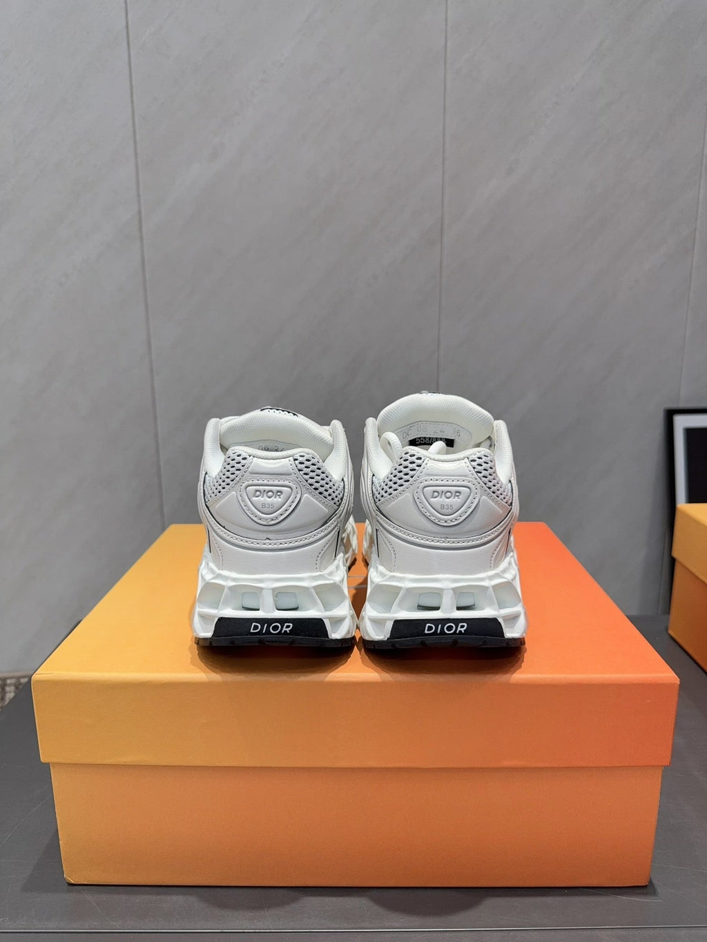 CD B35 NXXT Sneaker White Rubber Mesh 614257