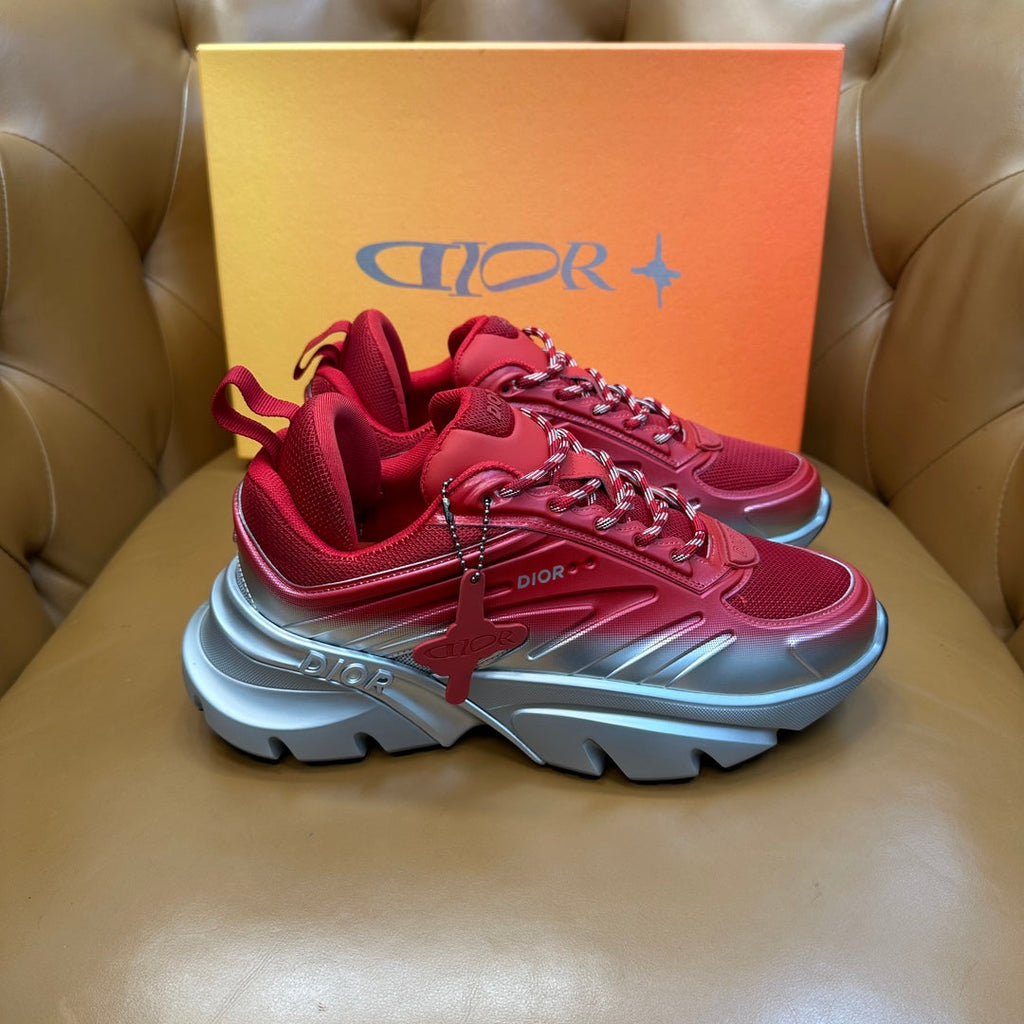 CD B44 Blade Sneaker Red Silver Mesh 747736