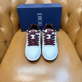 CD B57 Sneaker White Red Cowhide 749443
