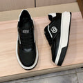 GG Men's Sneaker Black Sheepskin 709672