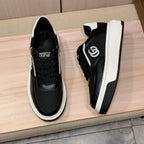 GG Men's Sneaker Black Sheepskin 709672