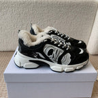 CD Chrono Sneaker In Black Mesh Fabric 998702