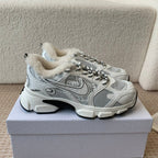 CD Chrono Sneaker In White Mesh Fabric 998710
