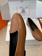 HM Julia Loafer In Brown Lambskin 997931