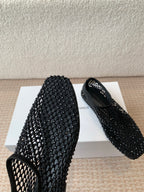 CL 25 Ballet Flats Black Mesh Hot Diamond 345529