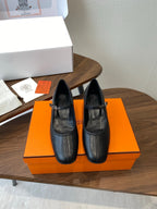 HM 25s Mary Jane 40mm Black Calfskin 422570