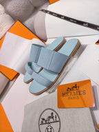 HM Mona Sandals Light Blue Leather 799039
